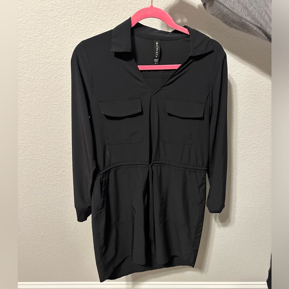 Black athleta dress